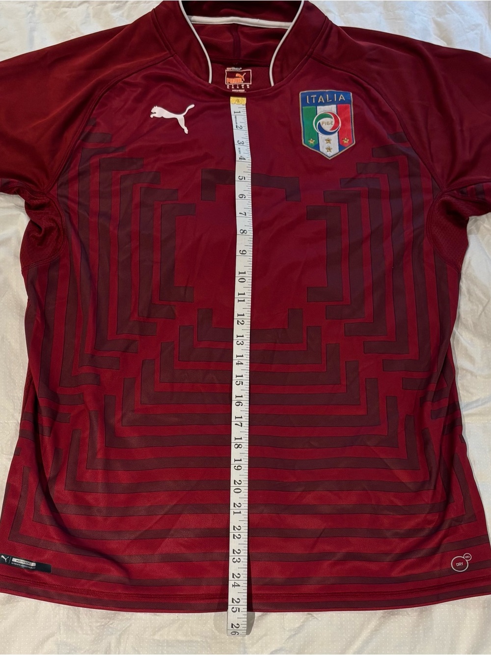 ITALY NATIONAL TEAM 2014/2015 GOALKEEPER FOOTBALL SHIRT WORLD CUP PUMA JERSEY - Picture 5 of 7